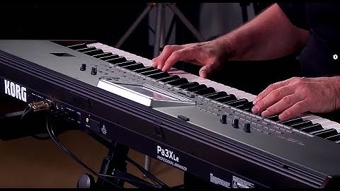 Korg Pa3X LE All Playing, No Talking! with Steve McNally