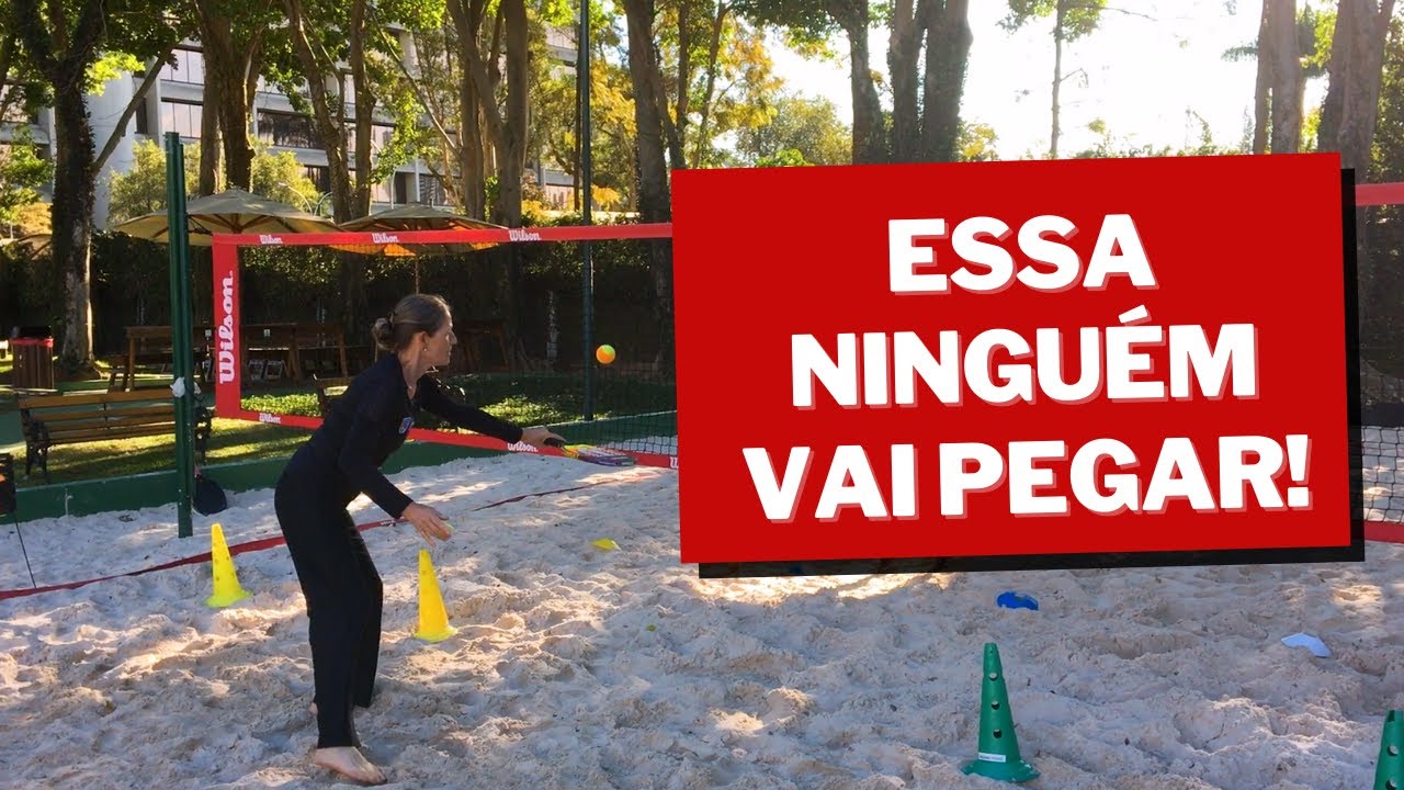 COMO FAZER O DROP SHOT NO BEACH TENNIS | SUZANA SILVA TÊNIS