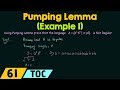 Understanding the Pumping Lemma with Example 1 for Regular Languages 📚