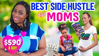 The Best Side Hustles For Moms - Make US$590 A Day Online Worldwide On Your Phone