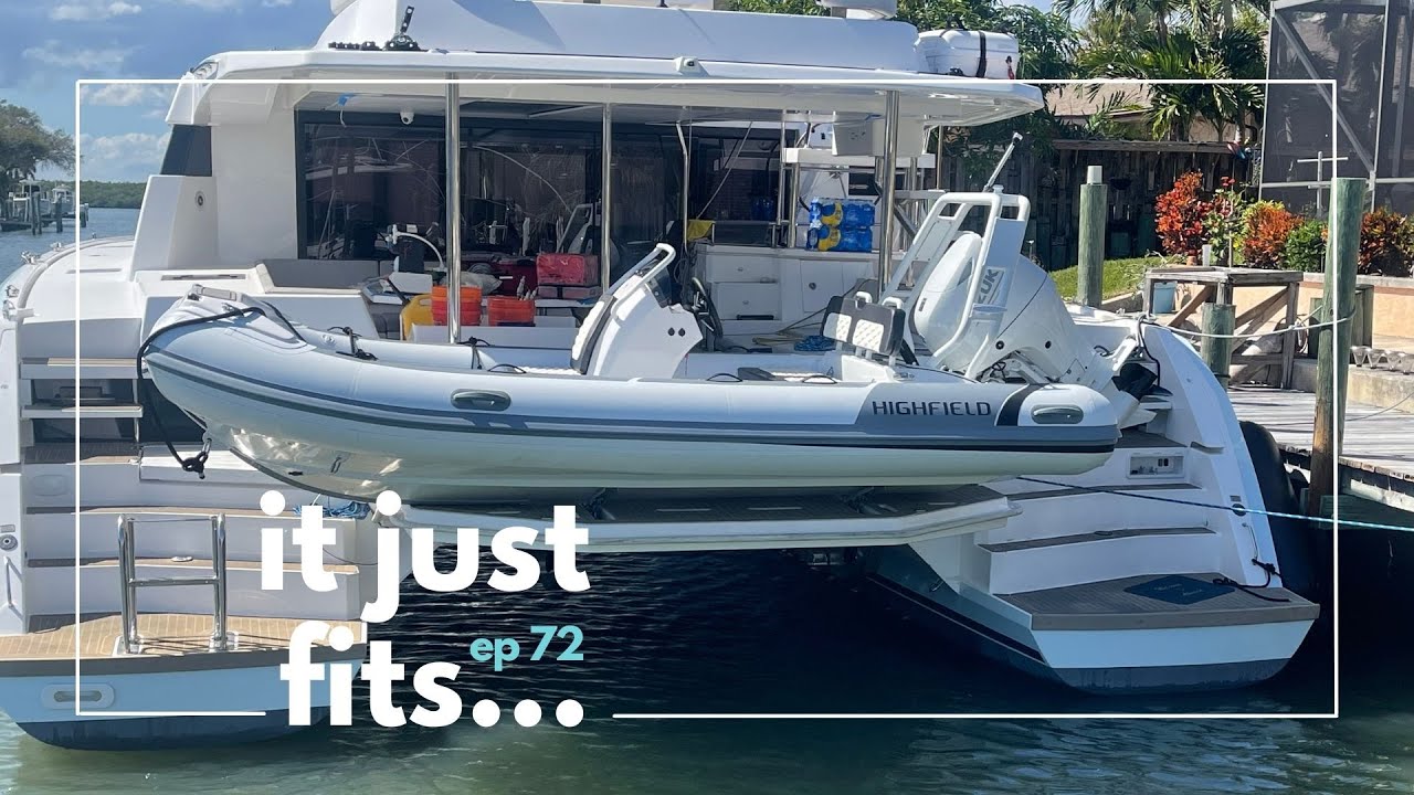 IT JUST FITS//The Biggest Dinghy We Could Fit & Boat Show Fun-Episode 72