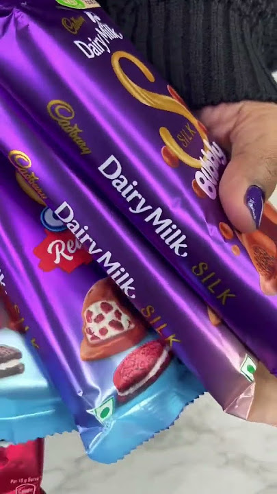 Cadbury Dairy Milk Silk - Which is best? #shorts #india #chocolate