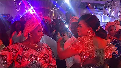 REGINA CHUKWU HUGS AFEEZ OWO DEEPLY AT HER HOUSE WARMING PARTY FOR SHOW OF APPRECIATION