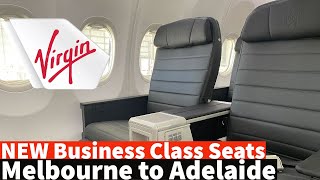 Virgin Australia’s NEW BUSINESS CLASS: Virgin Australia Melbourne to Adelaide B737 Trip Report
