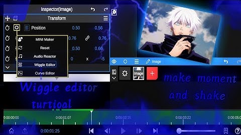 Wiggle editor tutorial in node video editor make your own moment and shake #node video editor🔥🔥