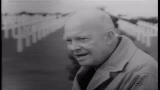 Dwight D. Eisenhower Honors the D-Day Troops