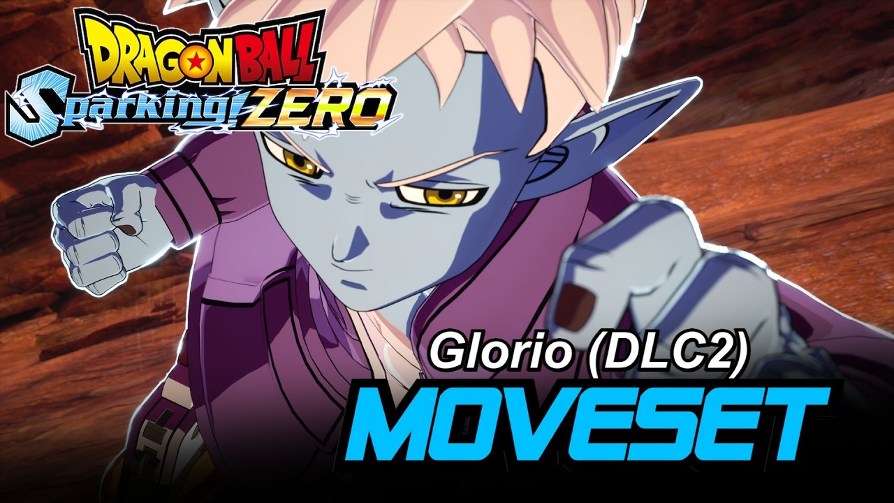 Glorio (DLC2) Moveset - DRAGON BALL: Sparking! ZERO | Japanese - 4K 60FPS