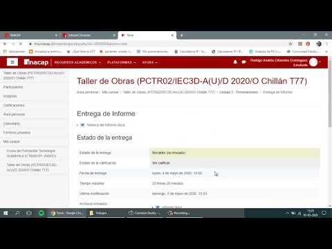 Entrega de Archivos en Tareas