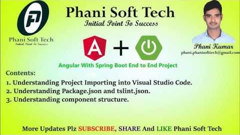 angular 6&7 - part 4 project importing into visual studio code ide, component structure