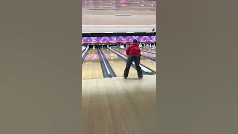 Dr. Ron Lupori having fun at Power Up Men's Bowlin...
