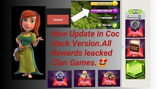 How to Download CoC Hack Version free | All Rewards Leacked Clan Games in Clash of Clans🔥 screenshot 3