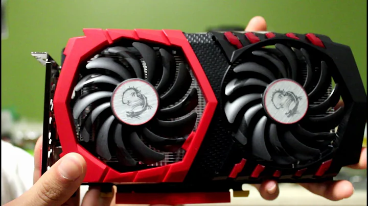 MSI GTX 1050 Gaming Xの簡単なインストール方法