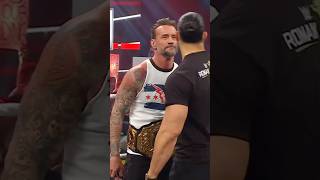 Not so fast, Roman Reigns ✋ The champ isn’t done with you yet! #WWERaw