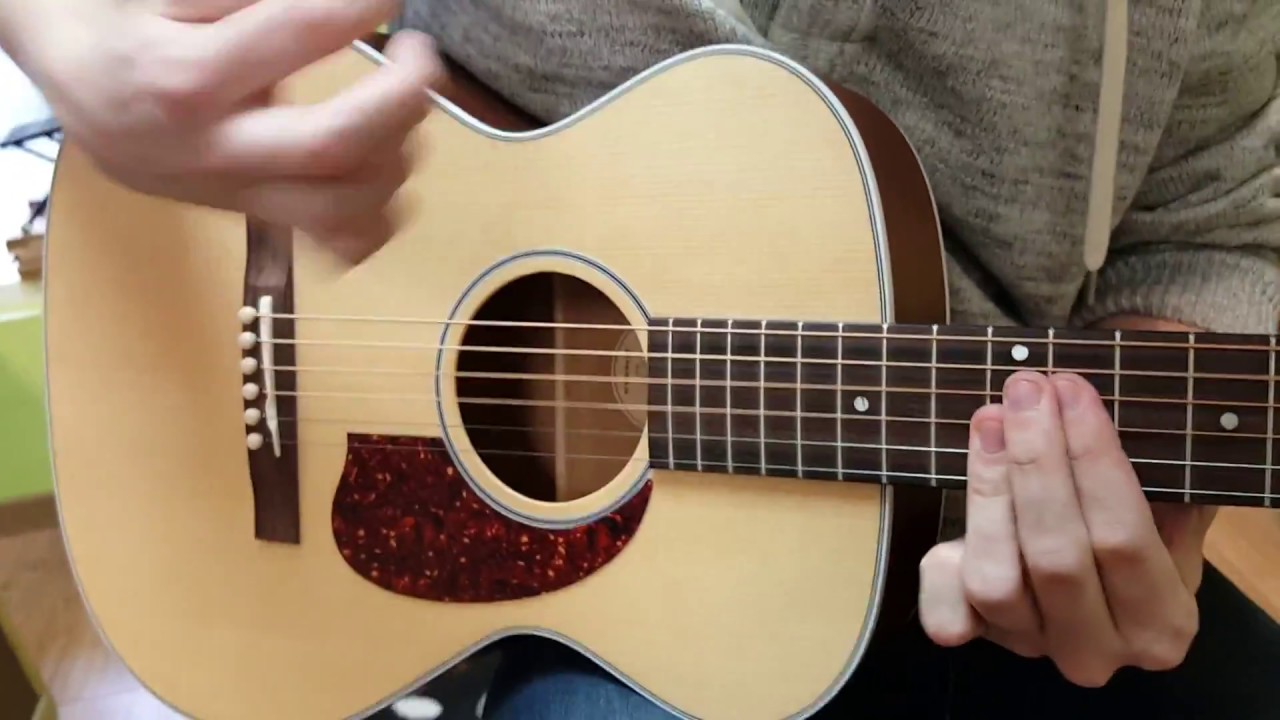 Guild USA M-40 Nat Concert Acoustic Guitar demo at Basone Guitar Shop in Vancouver