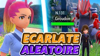 POKEMON ÉCARLATE mais tout est ALEATOIRE