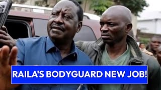 BREAKING! Raila's Bodyguard Awarded This Powerful Job In Government