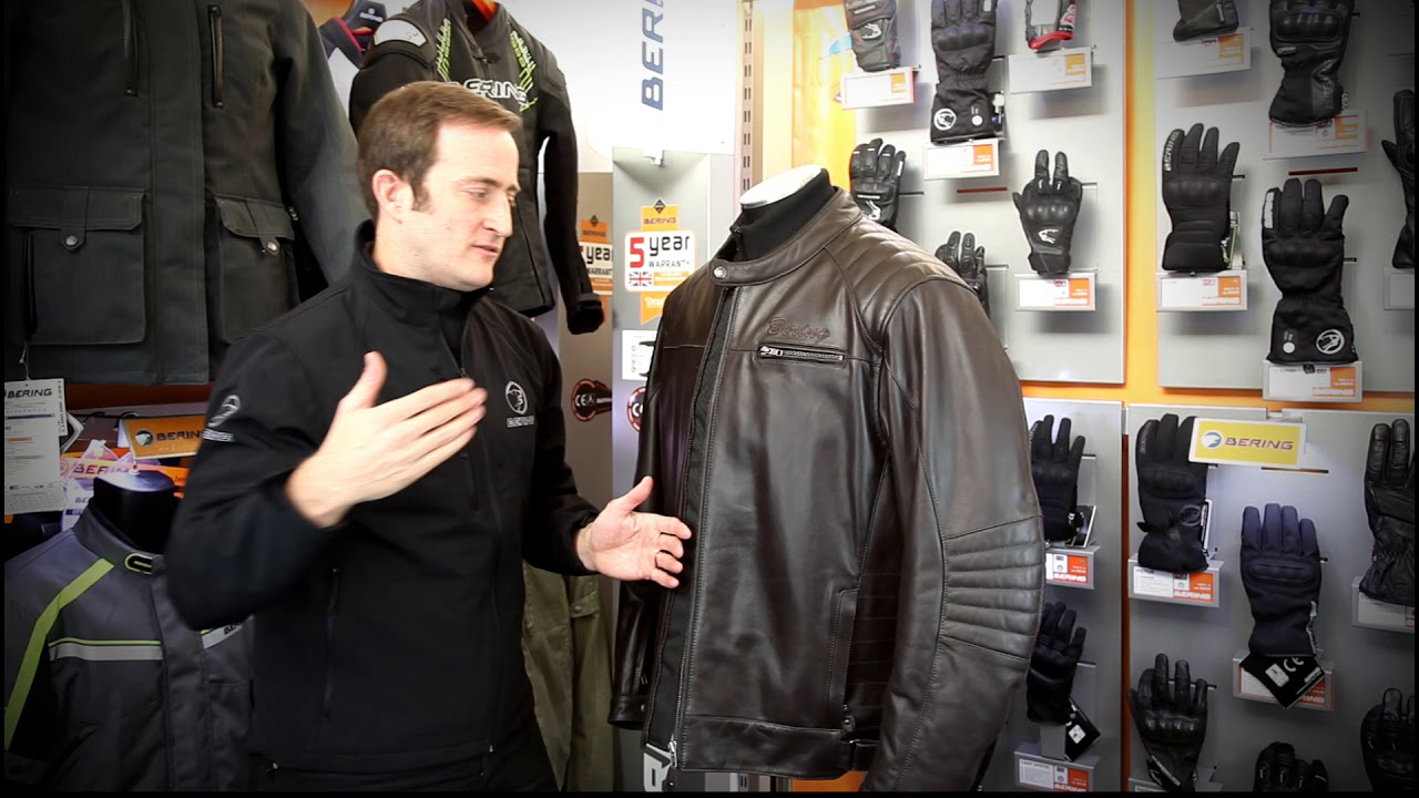 bering bruce king size motorcycle leather jacket full hd youtube what size leather jacket should i get