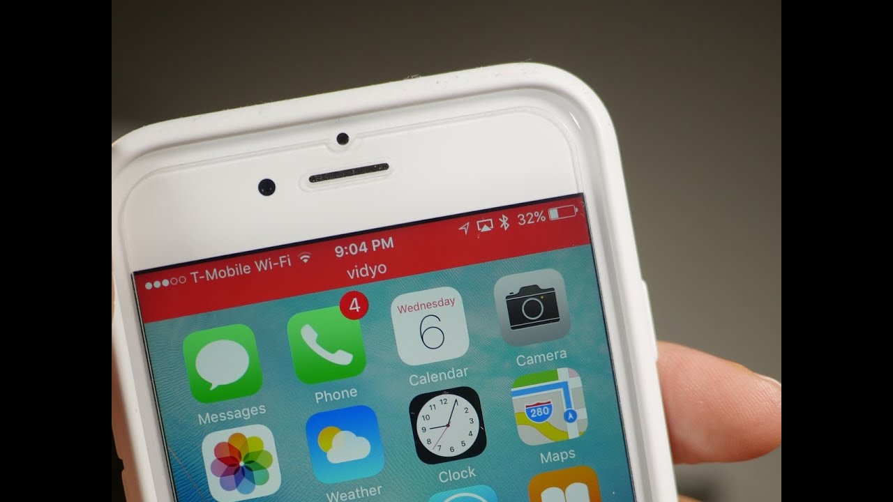 Vidyo screen recording on iOS without jailbreaking! YouTube