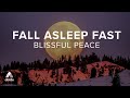 Blissful Peace 🕊 Guided Sleep Meditation to Fall Asleep Fast With Rain Sleep Music + Black Screen