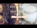 Rice Water and Bentonite Clay Challenge || mycrownofcurls