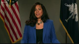 SC lawmaker makes history as first Black woman to run for governor
