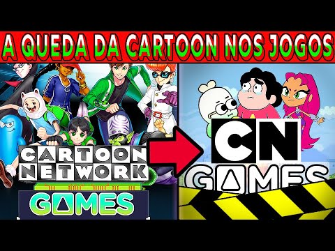 A QUEDA TRISTE DA CARTOON NETWORK JOGOS (1995-2021) 