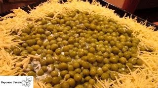 Салат с рисом и горбушей Салат с рисом и горбушей