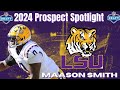 All aboard the maason smith hype train  2024 nfl draft prospect spotlight