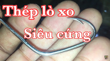 Lưỡi câu cá lóc bằng vịt siêu nhạy | 0913260614 Zalo - fishing hook| snakehead fishing