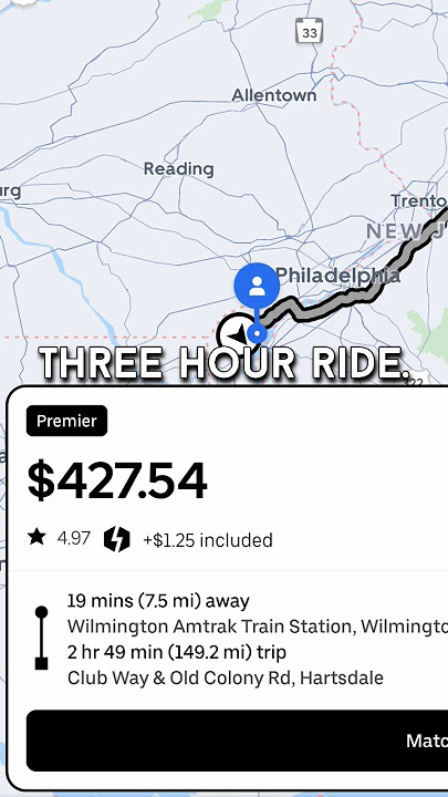 The Most EXPENSIVE Uber Ride Ever 🤯 #uberdriver #uber #teslacheck