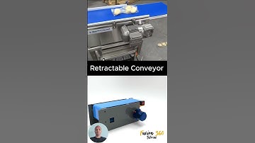 Retractable Conveyort #mechanism #mechanicalmechanism #machine #3ddesign  #engineering #3d