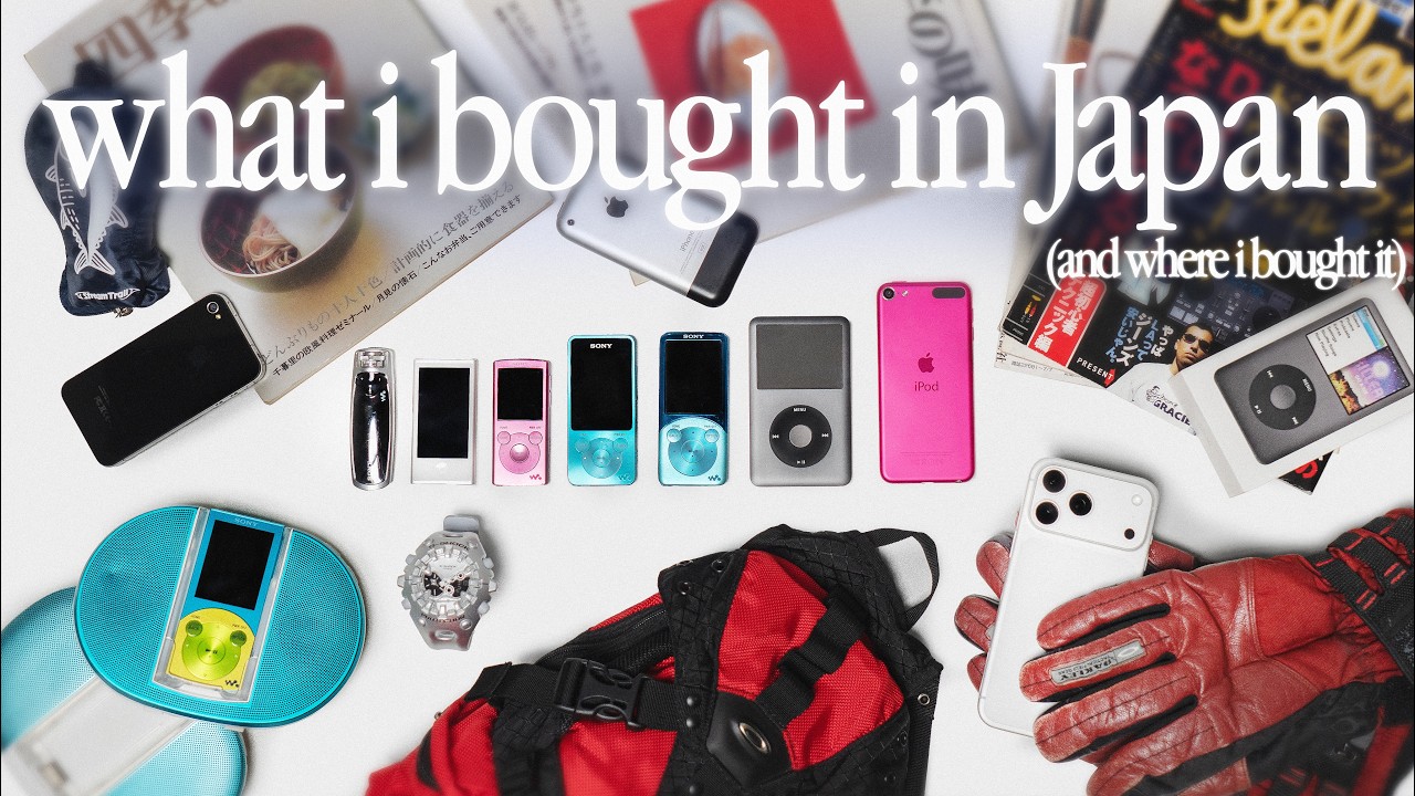 i shopped in Japan's tech heaven - here's what i bought.