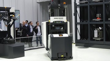 DMG MORI PH-AGV – Pallet automation with automated guided vehicle