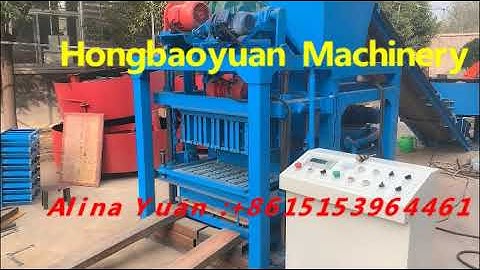 QTJ4 28 full automatic hollow blocks machine making for 200MM