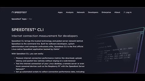 Synology NAS Internet Speed Test