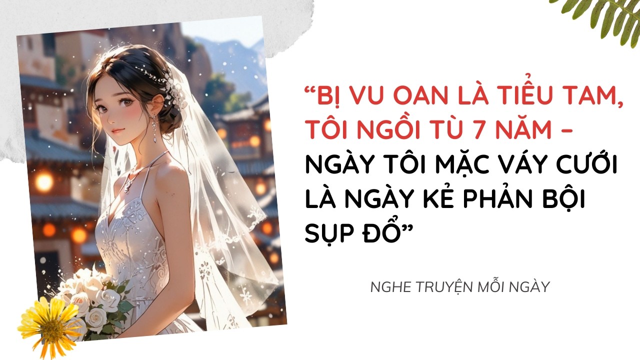 “Bị Vu Oan Là Tiểu Tam, Tôi Ngồi Tù 7 Năm –Ngày Tôi Mặc Váy Cưới Là Ngày Kẻ Phản Bội Sụp Đổ”
