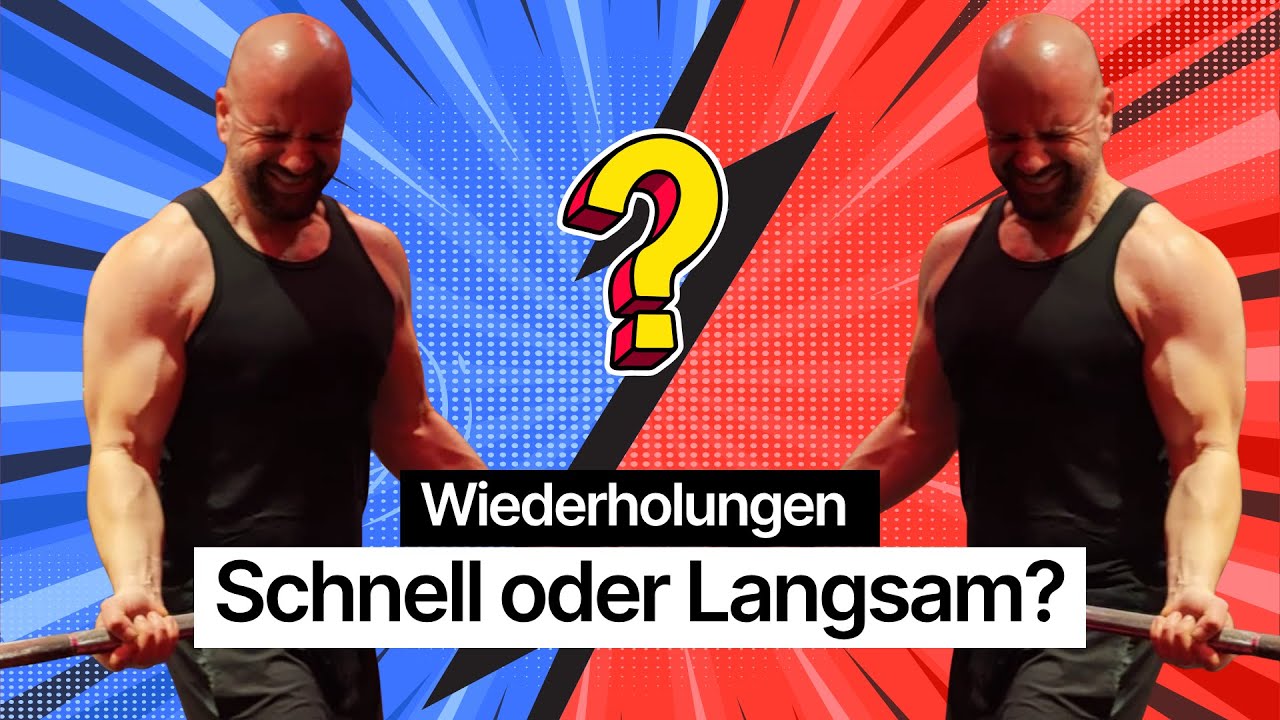 Neue Studien: Maximale Muskel-Gains durch richtiges Wiederholungstempo | Dr. Malte Puchert