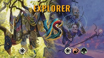 MTG Explorer - Mono White Aggro by Khat VS Naya Midrange by Knightest