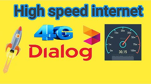 Dialog 4G Apn settings, how to dialog internet settings ||