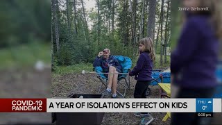 A year isolation’s effect on kids.