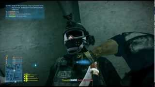 BF3 Mini Knife Montage and Knifing Aztec