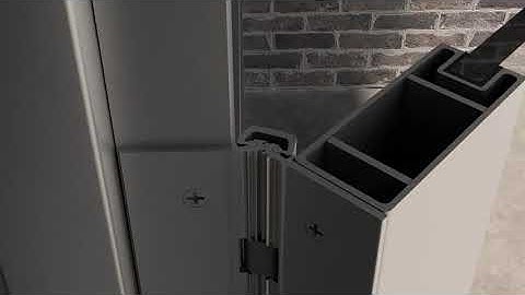 See how a SELECT concealed geared continuous hinge works