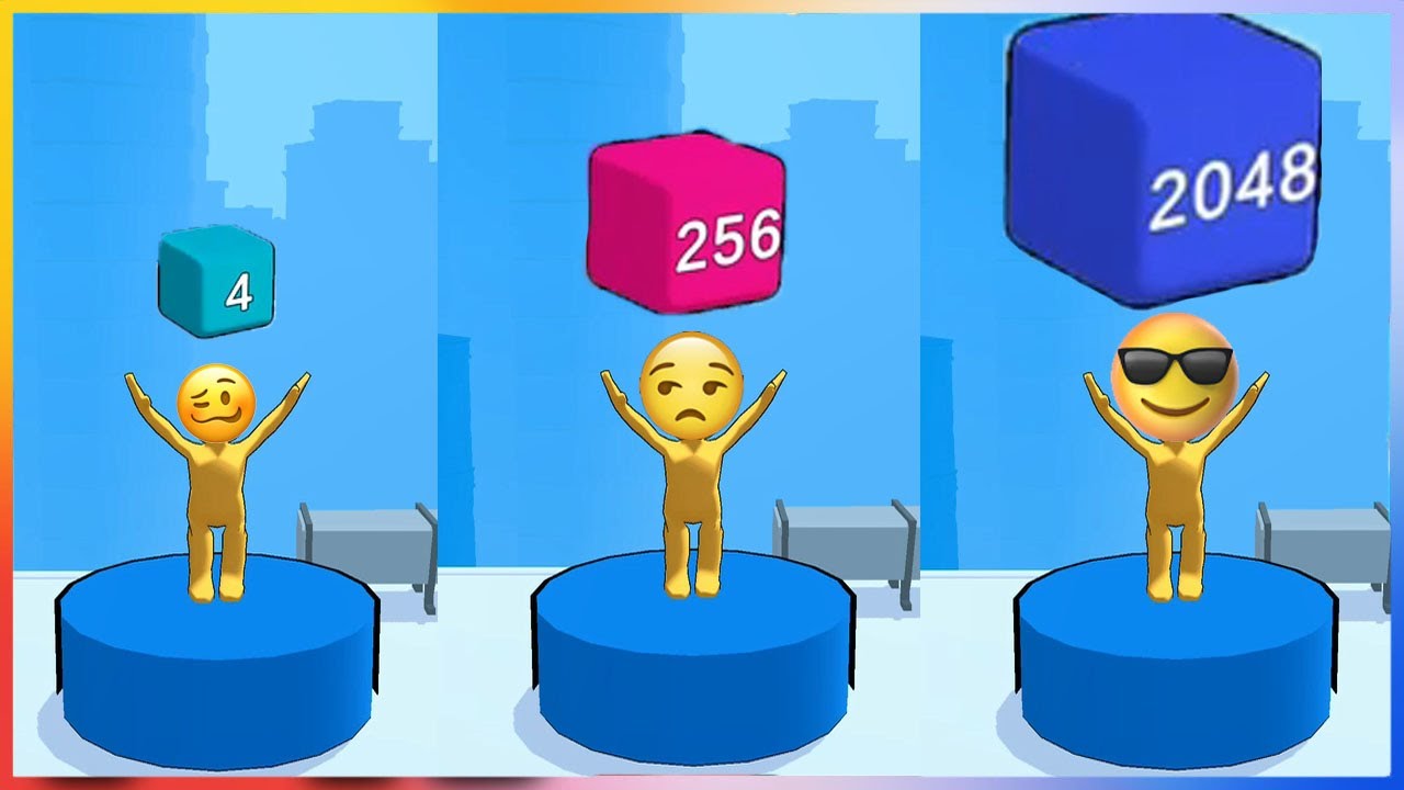 Jump 2048 - Gameplay Walkthrough - Levels 1-20