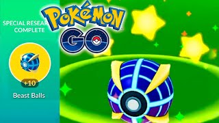 😮THE FIRST BEAST BALL IN POKÉMON GO! screenshot 4