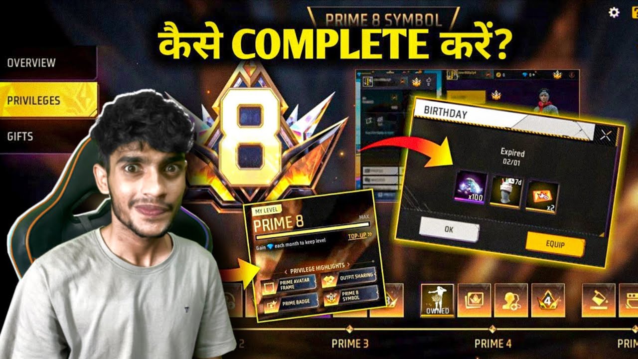 NEW PRIME SYSTEM FULL DETAILS 💀 FREE FIRE MAX