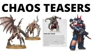 Chaos Marine TEASERS - Mutant Changes and Night Lord Rules? New Info and What We Know So Far...