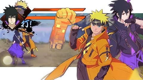 Analysis Skill & Icon Character/Life Bar Naruto & Sasuke (Bonds Series)