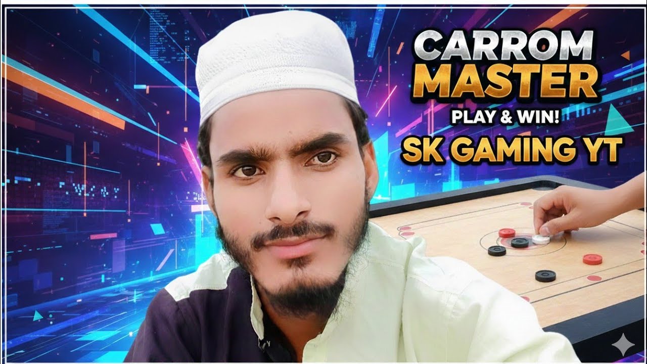 ❤️ carrom pool live SK GAMING YT ❤️ fair game