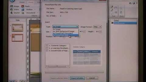 LectureMAKER - Inserting Object -- Document -- Powerpoint.wmv