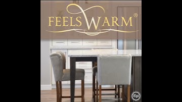 DIY: Heat Your  Countertop Overhang with a FeelsWarm Heating Mat